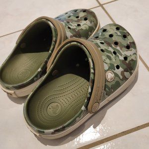 Camo Crocs